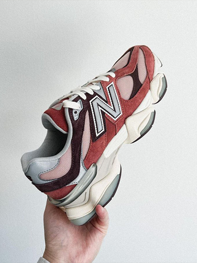 Tênis New Balance 9060 - Mineral Red