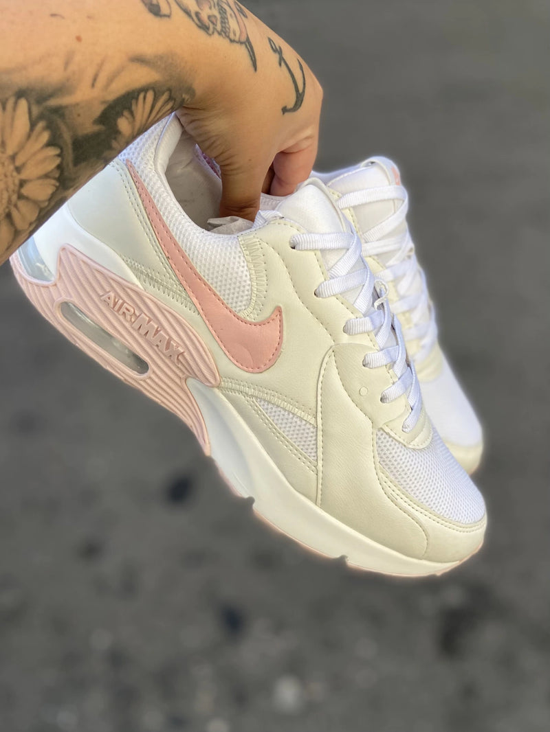 Tênis Nike Air Max Excee - Branco/Rosa